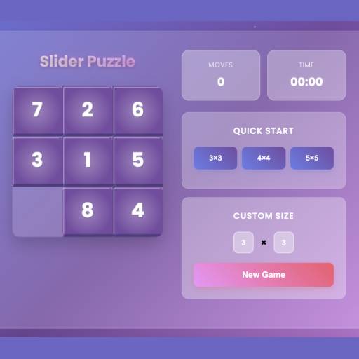 Sliding Number Puzzle - Classic Brain Teaser