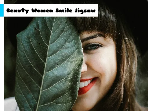 Beauty Women Smile Jigsaw