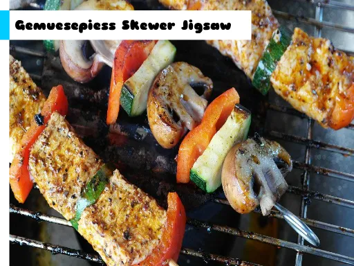 Gemuesepiess Skewer Jigsaw