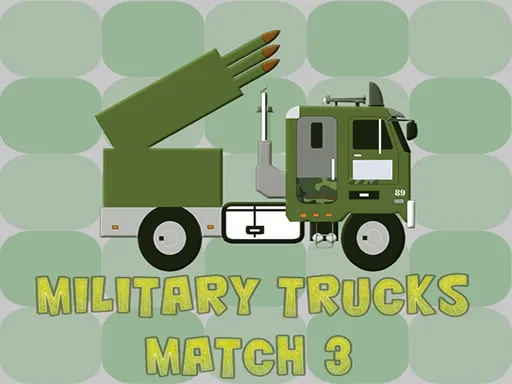 Military Trucks Match 3