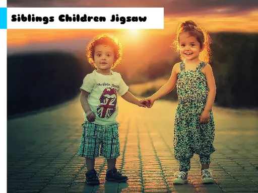 Siblings Children Jigsaw