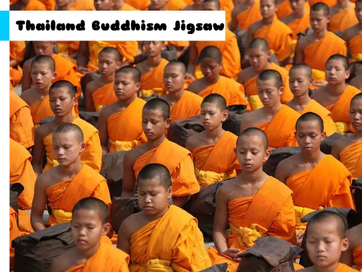 Thailand Buddhism Jigsaw